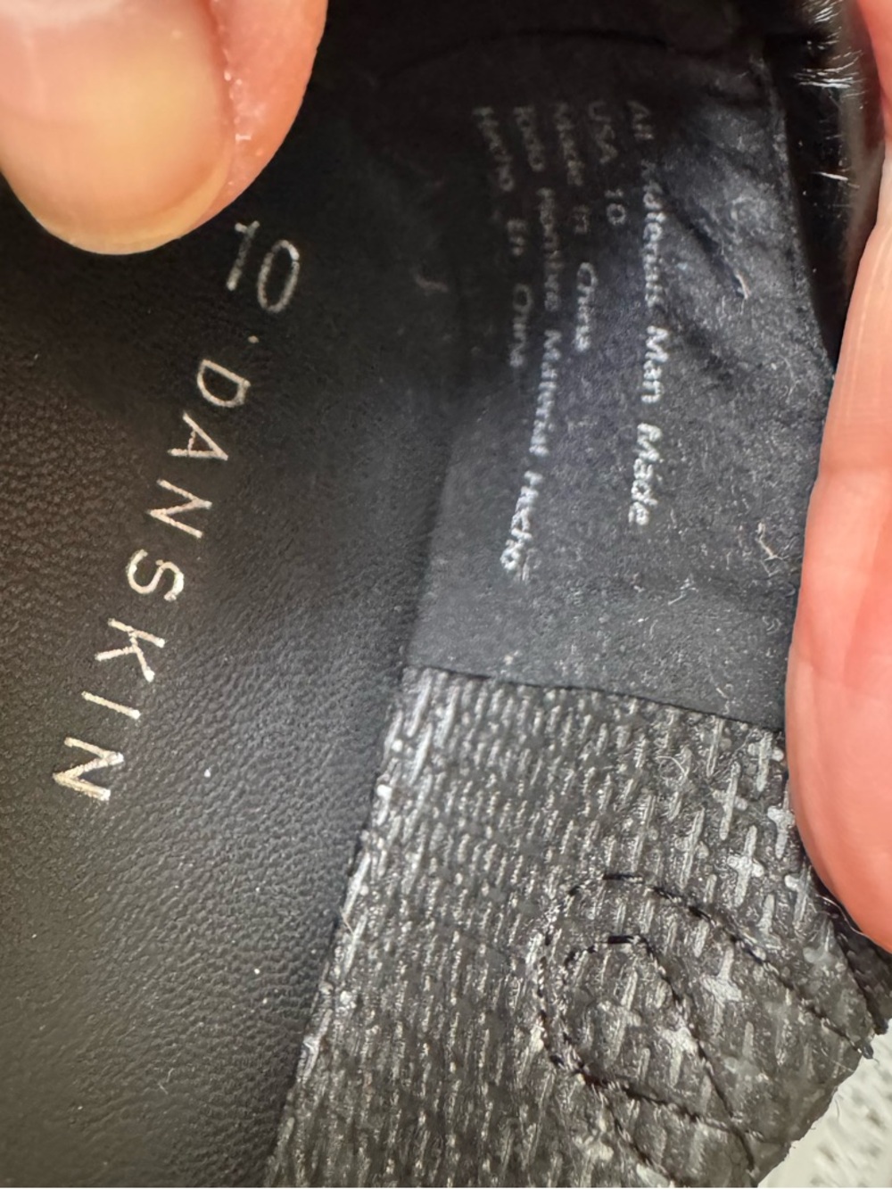 Danskin Black Tap Dance Shoes, 10 🦋 - Picture 5 of 6